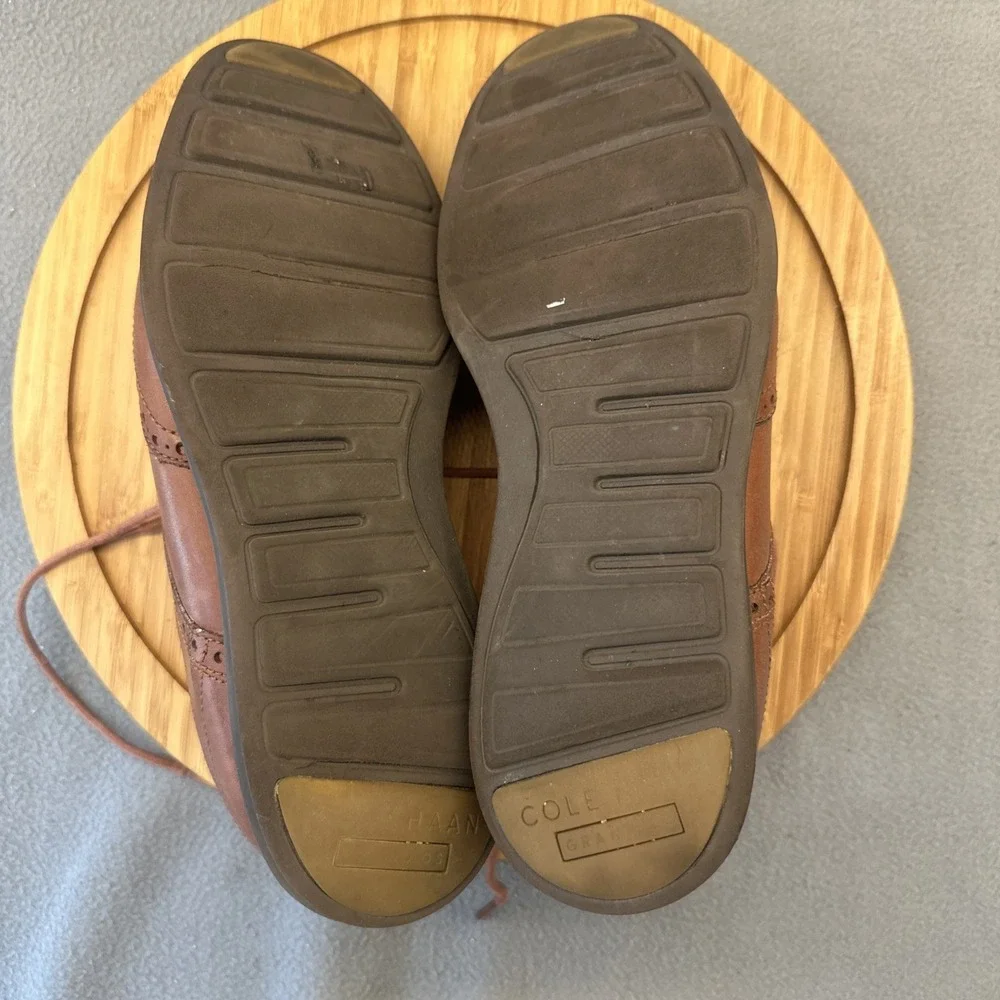 Cole Haan Brown Wingtip Oxfords